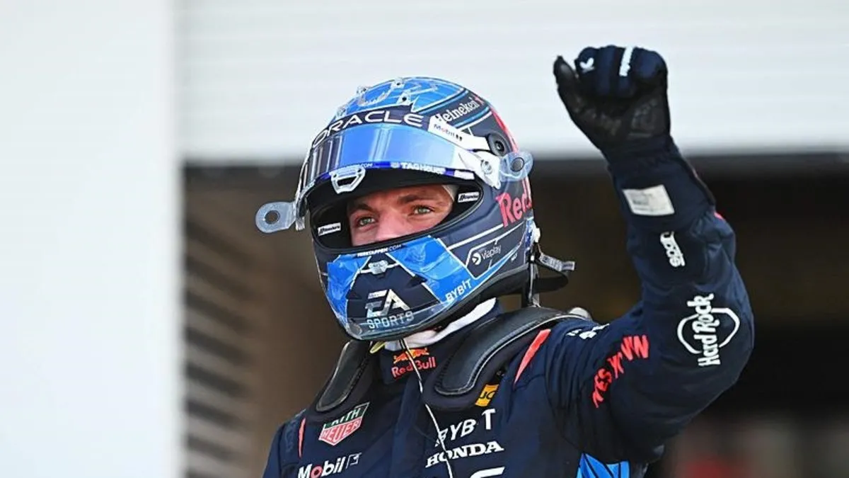 F1 Miami Grand Prix'sinde pole pozisyonu Verstappen'in oldu
