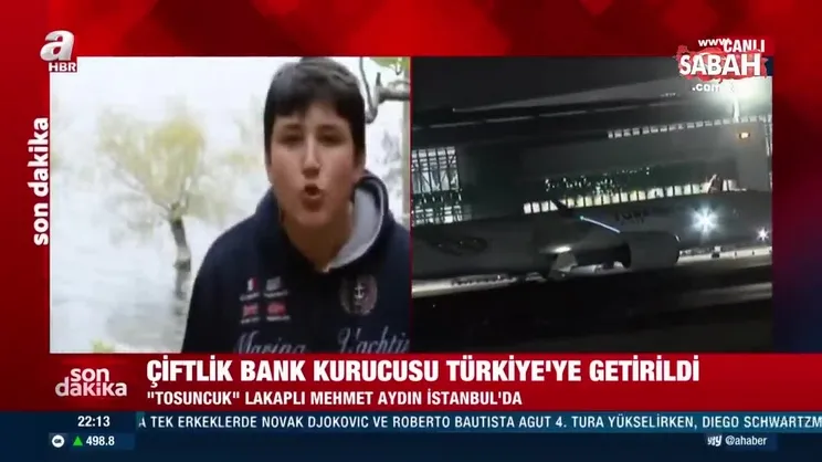 Son dakika: Tosuncuk lakaplı Mehmet Aydın'ı taşıyan uçak Türkiye'ye geldi | Video