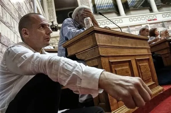 Yunan Maliye Bakanının çaresizliği
