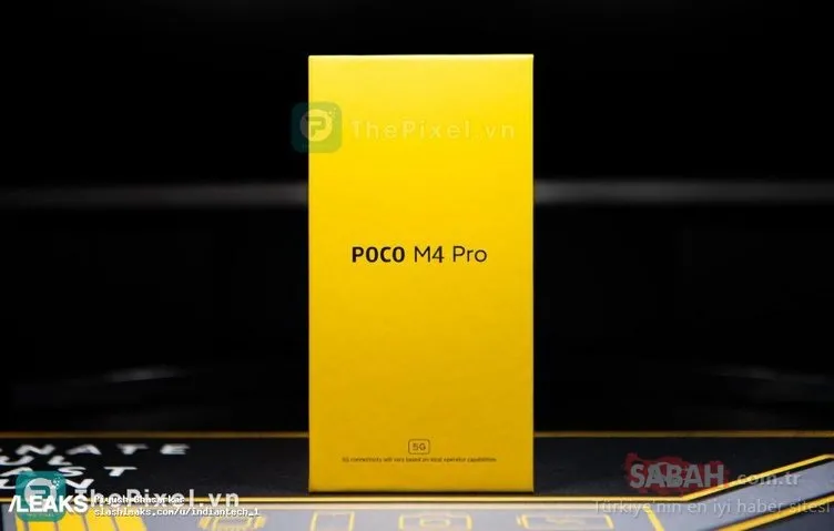 Poco M4 Pro 5G’nin tasarımı ve özellikleri sızdı