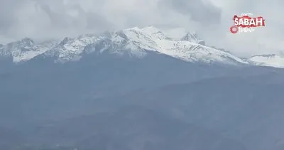 Yüksekova’da dağlar beyaza büründü | Video