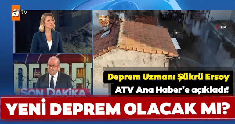 Büyük İstanbul depremi hakkında son dakika açıklaması! Yeni deprem olacak mı? Deprem Uzmanı Şükrü Ersoy açıkladı...