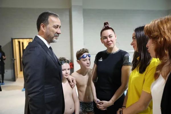 Silivri Belediyesi Ukraynalı sporcuları misafir etti