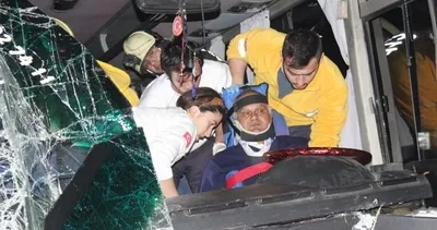 Denizli’de öğrenci servisi kaza yaptı