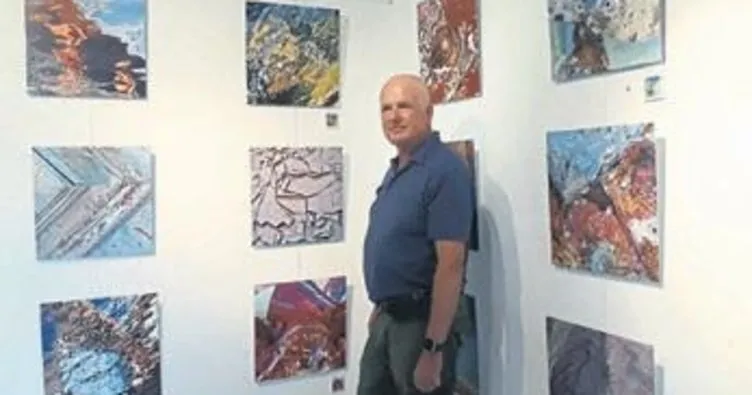 Hollandalı sanatçı Kaş’ta sergi açtı