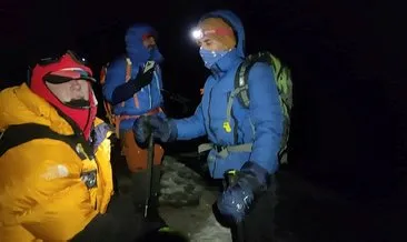 Ağrı Dağı’nda kaza: Ukraynalı dağcı yaralandı