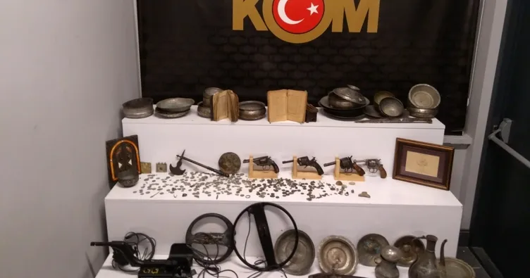 Kayseri’de tarihi eser operasyonu