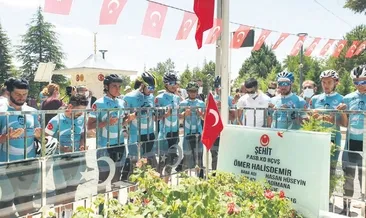 Sana selam getirdik şehit Halisdemır