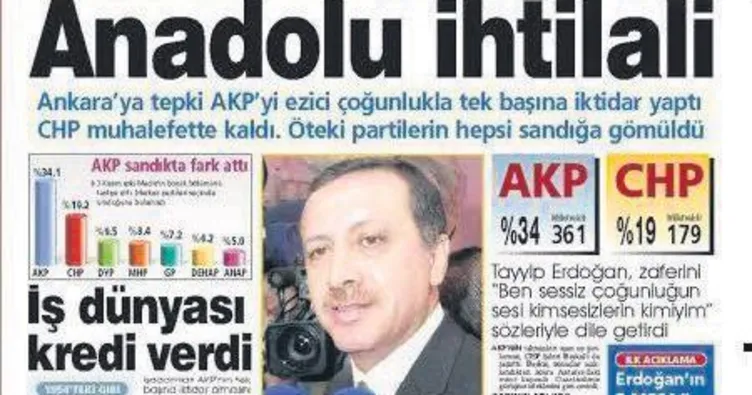 Anadolu ihtilali darbecileri çöpe attı