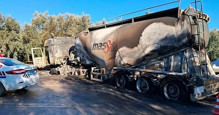 Tanker ile otomobil çarpıştı: 1 ölü