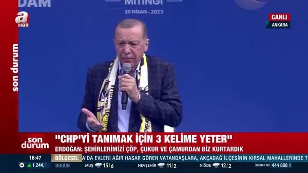 SON DAKİKA | Başkent Millet Bahçesi'nde tarihi buluşma! Başkan Erdoğan: 14 Mayıs'ta siyasi mevta olacaklar | Video