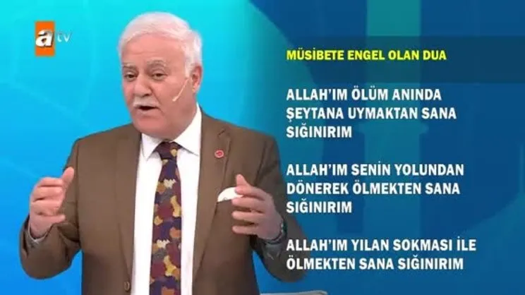 Müsibete engel olan dua