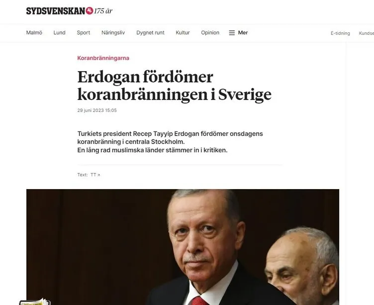 Başkan Erdoğan'ın İsveç'e tepkisi dünyanın gündeminde: 'Kibirli Batılılara öğreteceğiz’