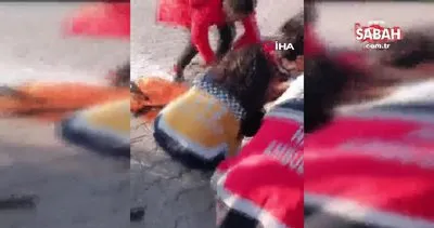 Siirt’te menengiç toplamaya giden kız yamaçtan yuvarlanarak yaralandı