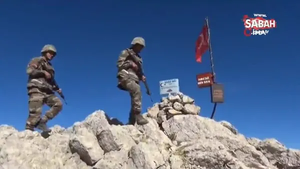 Davraz Dağı'nın zirvesine Mehmetçik'ten Gaziler Günü yürüyüşü | Video