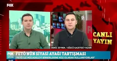 Sözcü Gazetesi Yazarı Deniz Zeyrek’ten FOX TV’de FETÖ’nün siyasi ayağı ve CHP itirafı | Video
