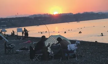 Antalya açık hava saunasına döndü