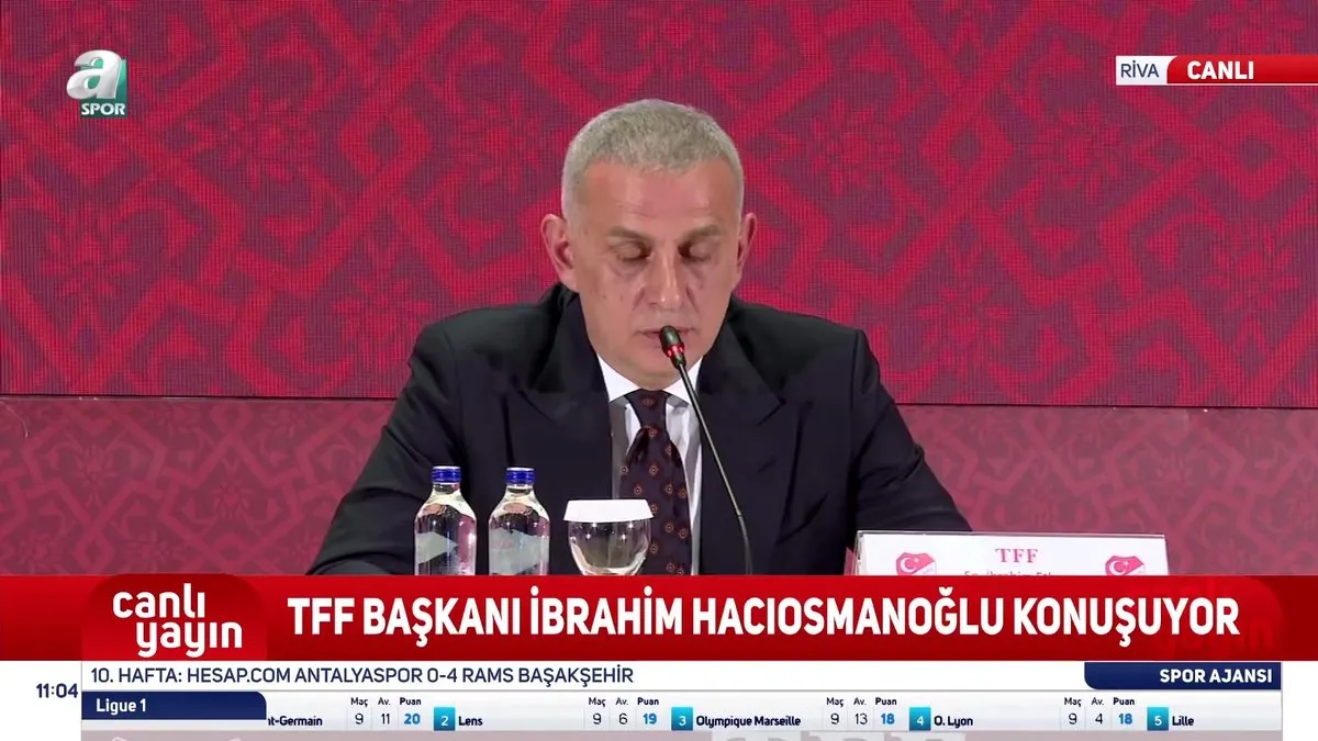 İbrahim Hacıosmanoğlu’ndan şok açıklama: “152 hakemin bahis oynadığı tespit edildi!” | Video videosunu izle İbrahim Hacıosmanoğlu’ndan şok açıklama: “152 hakemin bahis oynadığı tespit edildi!” | Video videosunu izle