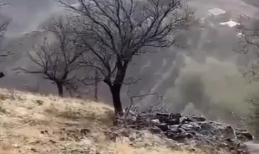 Dağ yerinden oynadı: Deprem anı kamerada #malatya