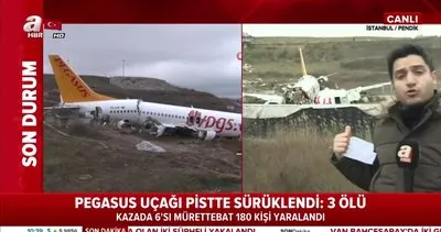 Son dakika! Sabiha Gökçen’deki uçak kazasının sebebi ve kazanın yeni detayları ortaya çıktı | Video