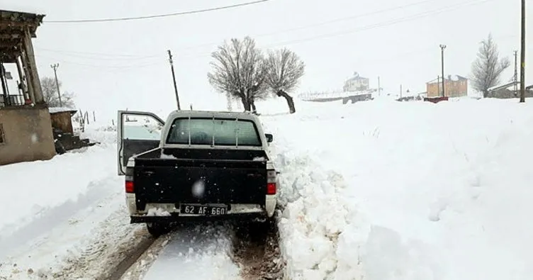 Tunceli’de 80 köy yolu ulaşıma kapandı
