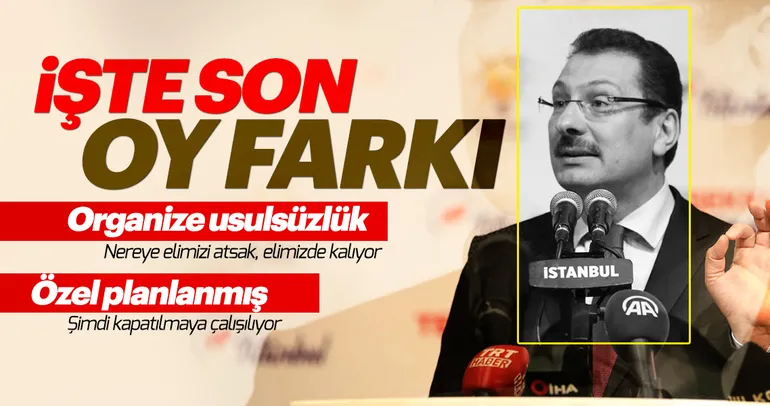 AK Parti'den son dakika seçim açıklaması: Organize usulsüzlük var!
