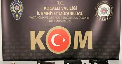 Silah kaçakçılarına operasyon