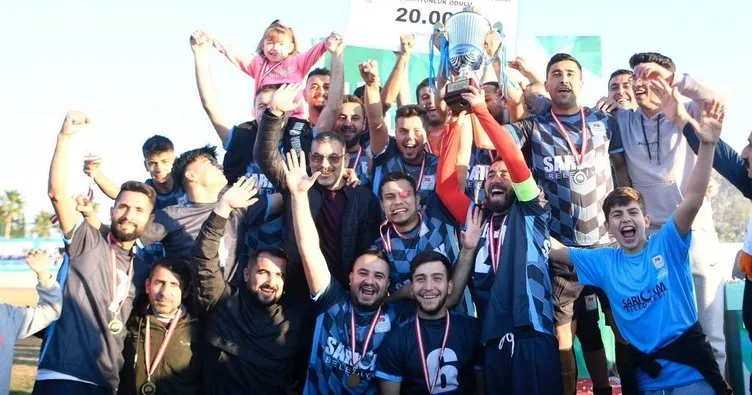 Sarıçam Belediyesi futbol turnuvası sona erdi