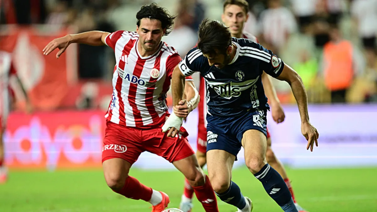 Sarıyer, Antalyaspor deplasmanında geri döndü!