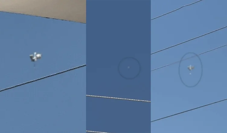 Görüntüler Türkiye’den… Gökyüzünde UFO paniği: Görenler telefona sarıldı!