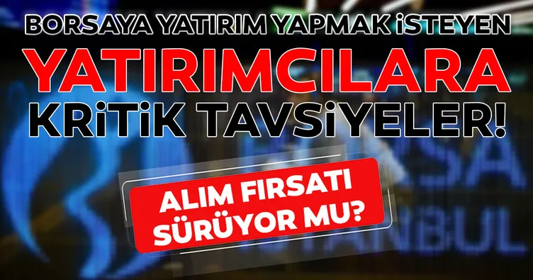 Borsaya yatırım yapmak isteyen yatırımcılara kritik tavsiyeler! Hisse alırken nelere dikkat etmeli?