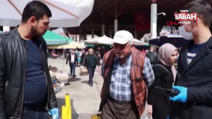 65 yaş üstü corona virüsü kısıtlamasına uymayan yaşlı vatandaş polise böyle seslendi