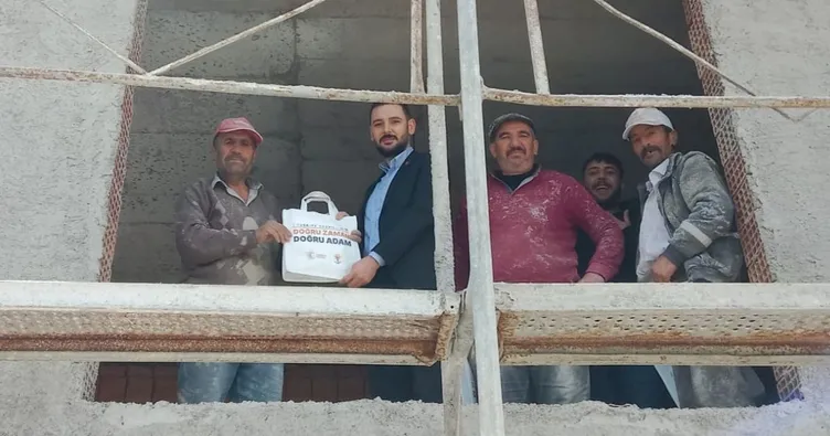 Sivaslı işçilerden Erdoğan’a tam destek: Sayesinde üç tane kız çocuğu okuttum