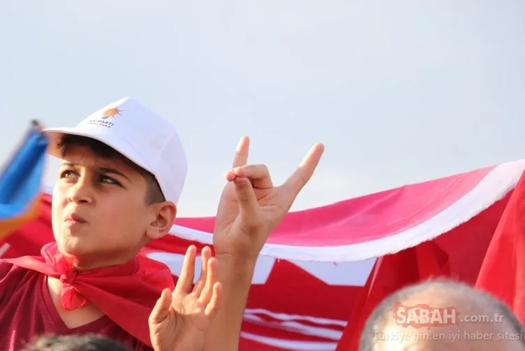 Cumhurbaşkanı Erdoğan'a Diyarbakır'da sevgi seli - 24 hazirana doğru