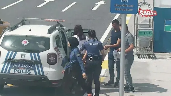 İstanbul’da terör operasyonu: Kılık değiştiren kadın terörist havalimanında yakalandı | Video