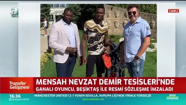 Mensah resmen Beşiktaş'ta