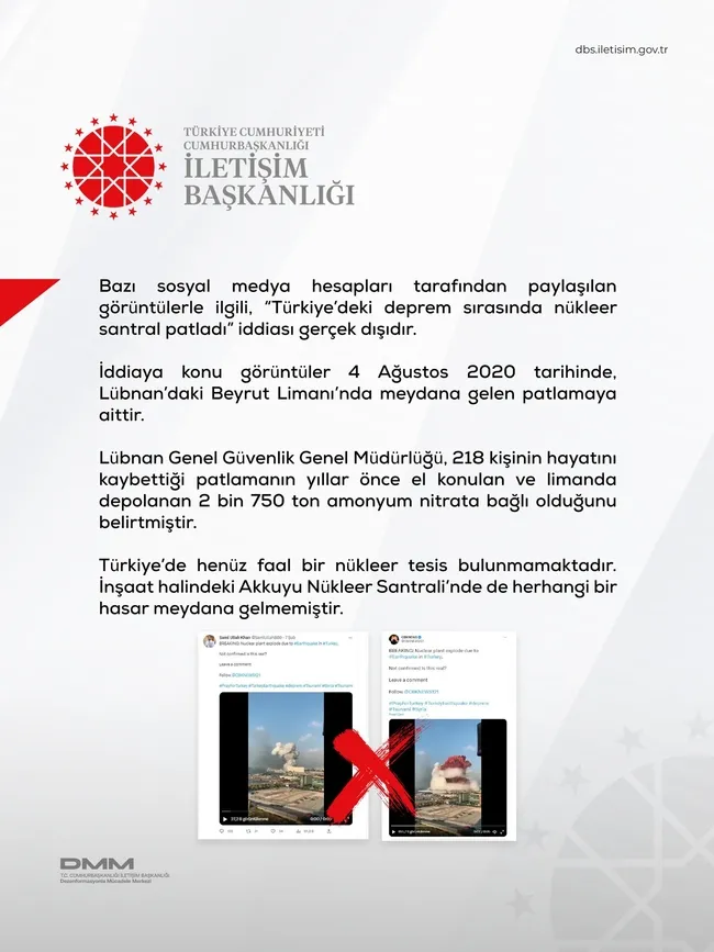 Sistematik algı operasyonları mercek altında! İşte 6 Şubat depremine ilişkin yalanlar ve gerçekler