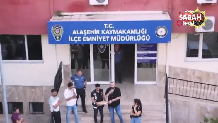 Alaşehir'de 8 adrese eş zamanlı uyuşturucu baskını: 5 tutuklama | Video