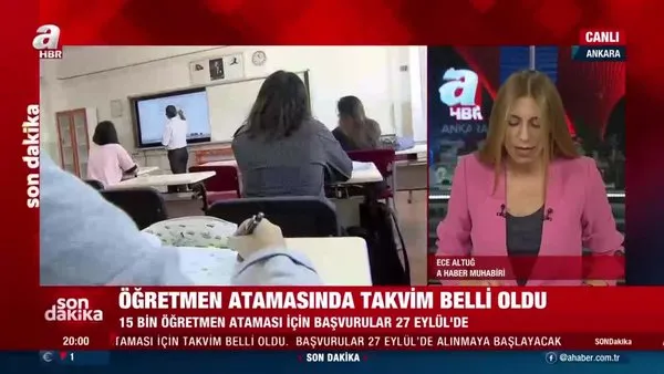 Son dakika: Başkan Erdoğan duyurmuştu! 15 bin öğretmen atamasında takvim belli oldu | Video