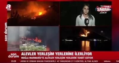 Bodrum Güvercinlik’teki yangının kontrol altına alındı | Video