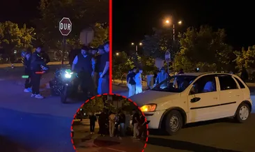 Kayseri’de korkunç kaza! Motosiklet ve otomobil çarpıştı: Yaralılar var!