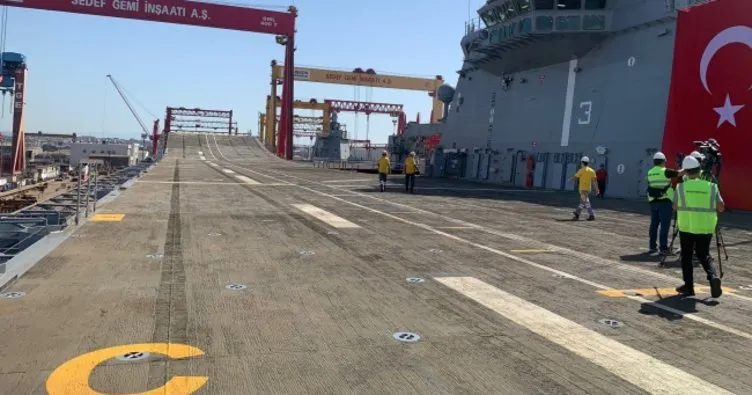 Son dakika: TCG Anadolu Gemisi ilk kez görüntülendi! Savunma Sanayii Başkanı Demir: Bu gurur Türkiye’nin...