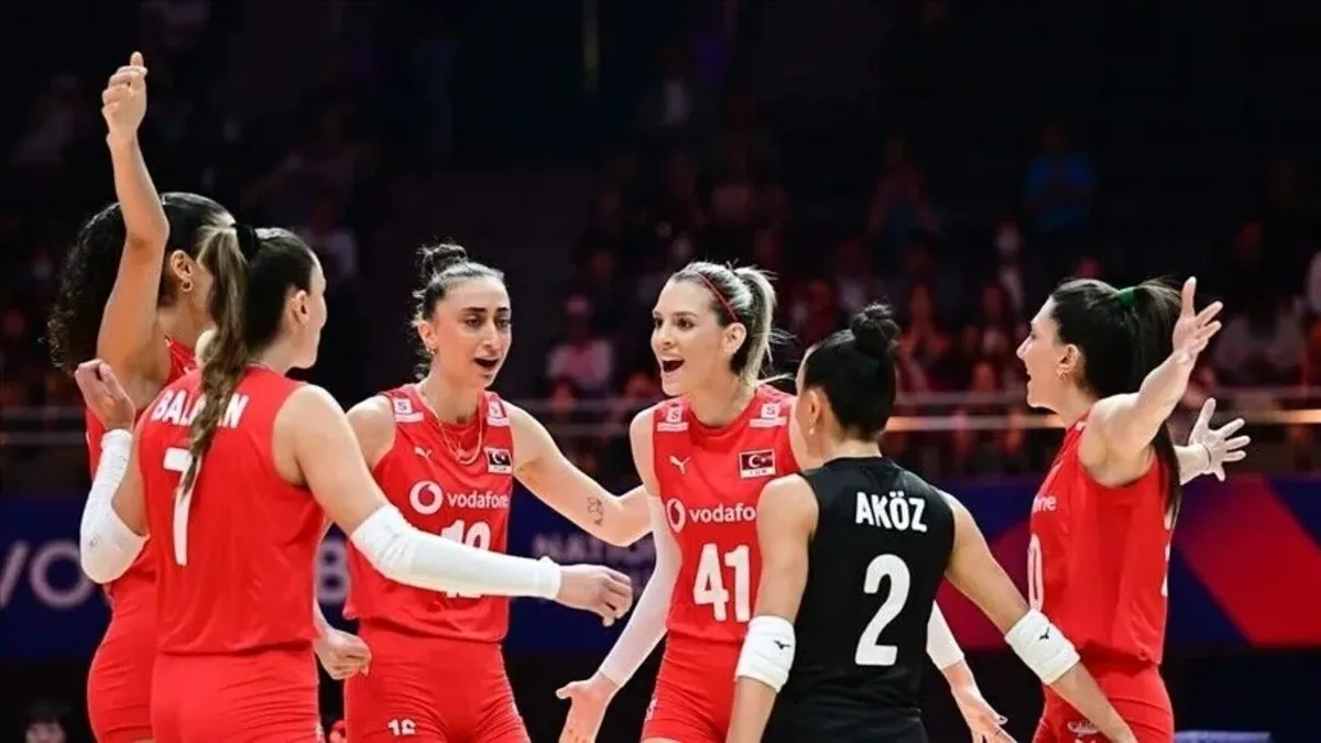 A Milli Kadın Voleybol Takımı, Milletler Ligi'nin lideri ABD ile karşılaşacak