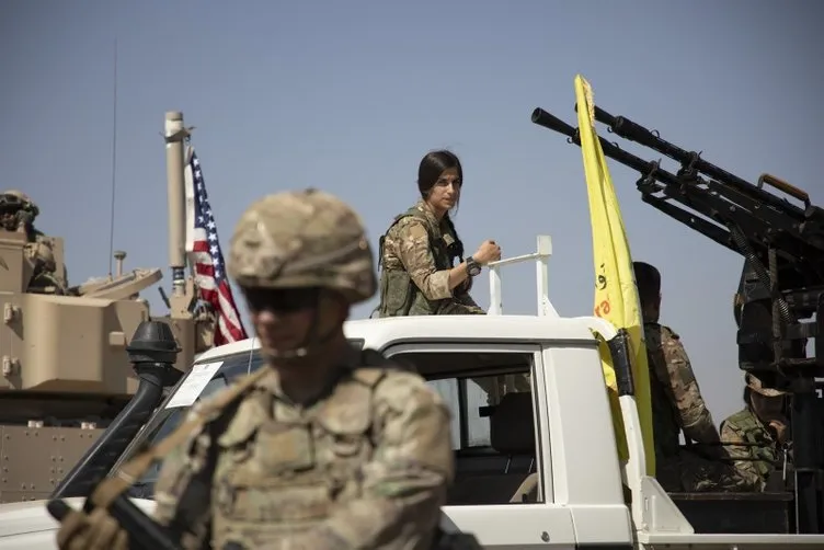 ABD terörle ortak hareket ettiğini bir kez daha kanıtladı! YPG/PKK’lı teröristlere tank eğitimi...