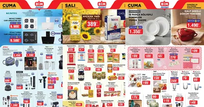 BİM AKTÜEL 6-10-13 ŞUBAT KATALOĞU | Bu hafta BİM aktüel ürünler neler? Çay makinesi, dikey süpürge...