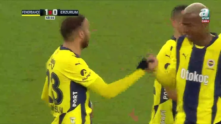 GOL | Fenerbahçe 2-0 Erzurumspor FK