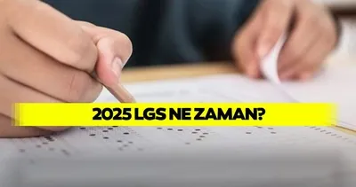 MEB duyurdu: LGS sınav tarihi belli oldu! 2025 LGS başvuruları ne zaman başlayacak, hangi tarihte?