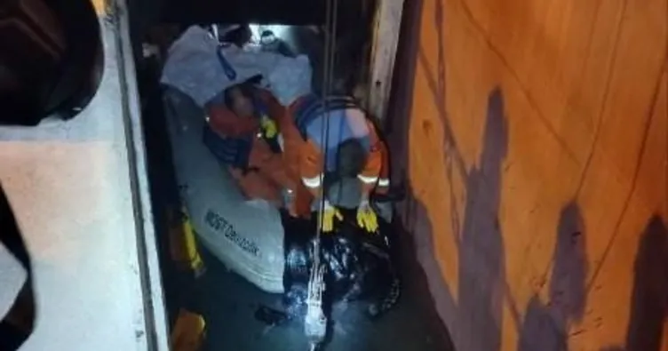 Hortum koptu asfalt denize döküldü