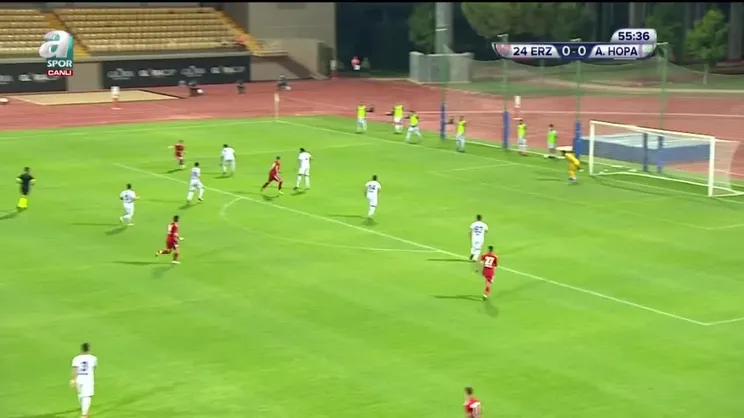 GOL | 24 Erzincanspor 1-0 Artvin Hopaspor
