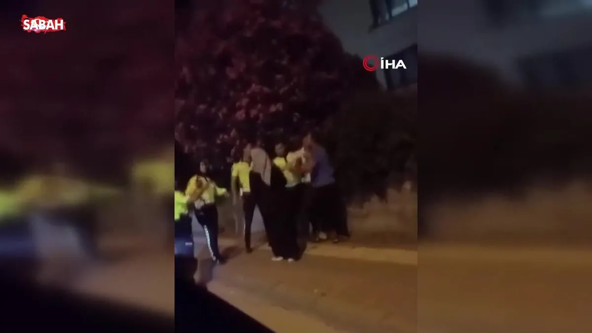 Ehliyetsiz sürücüye ceza kesildi, babası olay çıkardı! O anlar kamerada | Video